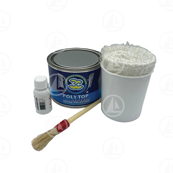 KIT VETRORESINA ML. 375