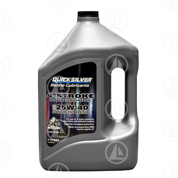 OLIO MERCURY 25W40 SINTETICO 4 LT