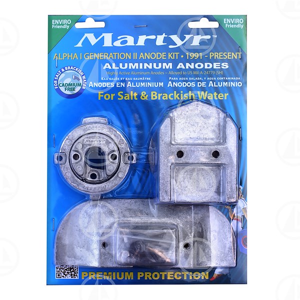 MERCURY ALPHA 1 MG ANODE KIT