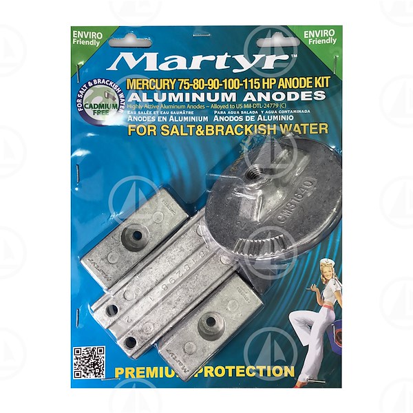 MERCURY 75-80-90-100-115 ANODES KIT
