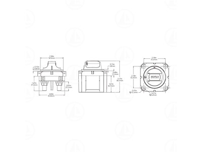 STACCABATTERIE A 2 POSIZIONI - MAR-03-0056-01