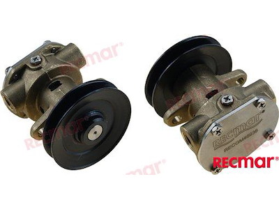 POMPA ACQUA CON PULEGGIA