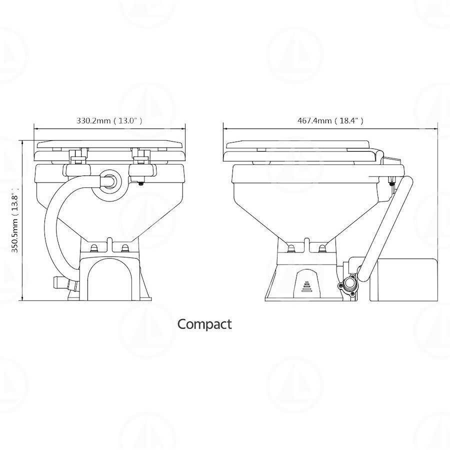 TOILET WC ELETTRICO COMPACT - MAR-04-0007-02 TOILET WC ELETTRICO COMPACT - MAR-04-0007-02