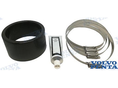 KIT RIPARAZIONE TUBO SCARICO 4""