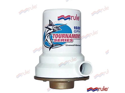 PUMP 1600 12V LW BRONZE BASE