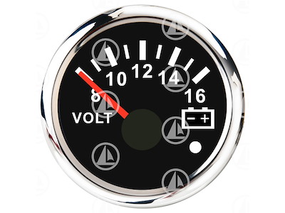 Voltmetro colore nero Voltmetro colore nero