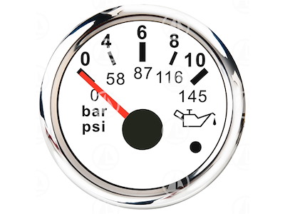 Indicatore pressione olio 0- 10 BAR Indicatore pressione olio 0- 10 BAR