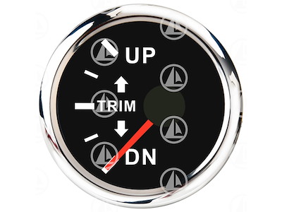 Indicatore trim SX - NERO