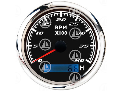 Indicatore contagiri 0-4000 NERO