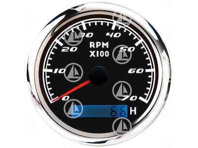 Indicatore contagiri 0-7000 NERO