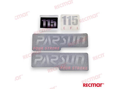 KIT ADHESIVOS F115 - PAF115-09000004-115