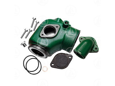 GOMITO SCARICO VOLVO D4 INOX