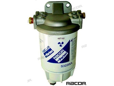 FILTRO BENZINA CON BRACKET INOX