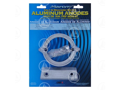 VOLVO 290 DUAL PROP AL ANODE KIT