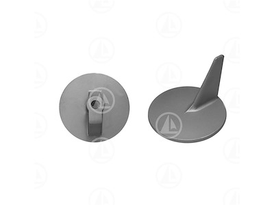 MERCURY 46399 CUTDOWN SKEG ZN ANODE