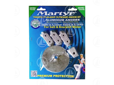 YAMAHA 4T 40-60HP OUTBOARD ANODES K