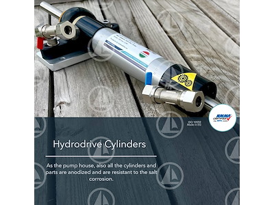 TIMONERIA IDRAULICA ENTROBORDO 10m - HD-MU50TF-MRA