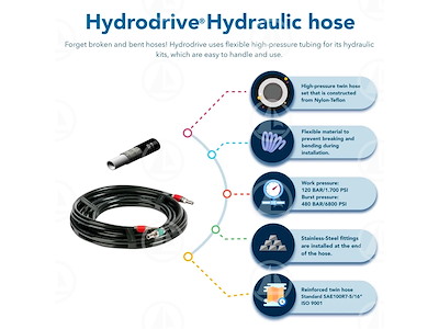 TIMONERIA ENTROBORDO FINO 12 METRI - HD-MU75TF-MRA