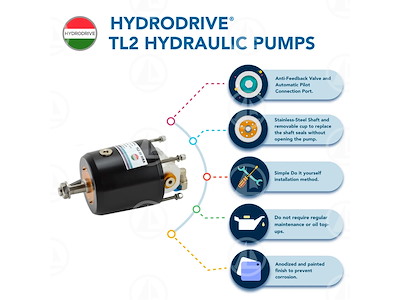 TIMONERIA ENTROBORDO FINO 12 METRI - HD-MU75TF-MRA